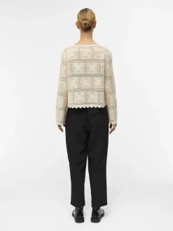 OBJECT Cardigans*STICKAD KOFTA Sandshell
