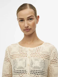 OBJECT Cardigans*STICKAD KOFTA Sandshell