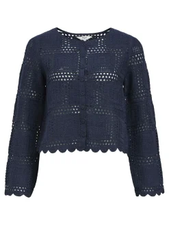 OBJECT Cardigans*STICKAD KOFTA Sky Captain