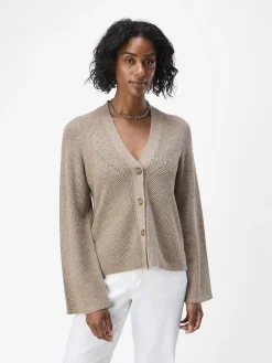 OBJECT Cardigans*STICKAD KOFTA Desert Taupe