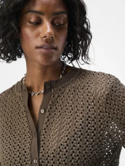 OBJECT Cardigans*STICKAD KOFTA Mole