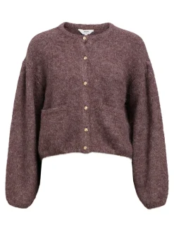 OBJECT Cardigans*STICKAD KOFTA Morel