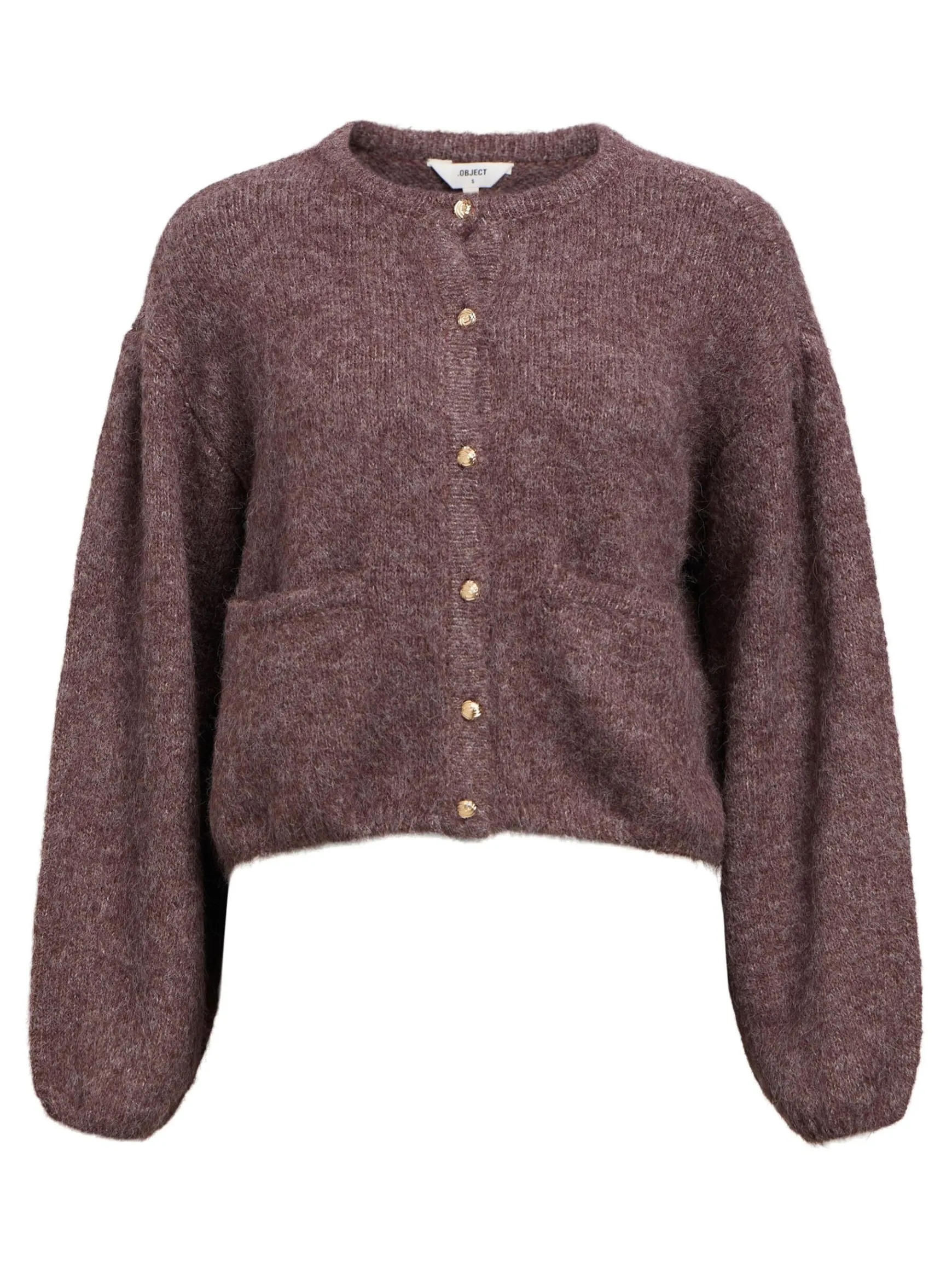 OBJECT Cardigans*STICKAD KOFTA Morel