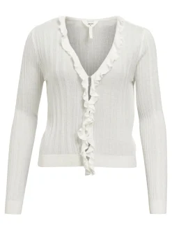 OBJECT Cardigans*STICKAD KOFTA Cloud Dancer