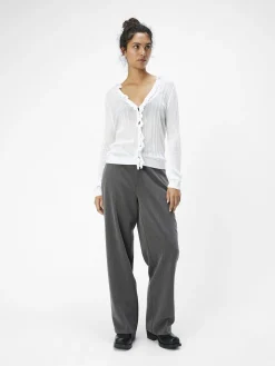 OBJECT Cardigans*STICKAD KOFTA Cloud Dancer