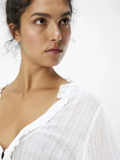 OBJECT Cardigans*STICKAD KOFTA Cloud Dancer
