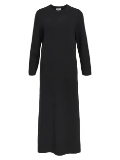 OBJECT Klänningar*STICKAD MAXIKLÄNNING Black