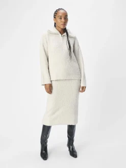 OBJECT Kjolar*STICKAD MIDIKJOL White Sand