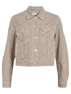 OBJECT Ytterkläder*TWILL KORT JACKA Sandshell