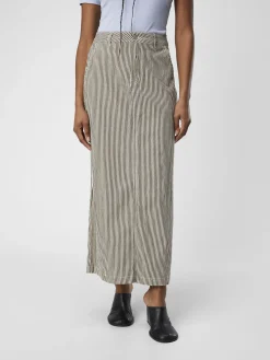 OBJECT Kjolar*TWILL MAXIKJOL Sandshell