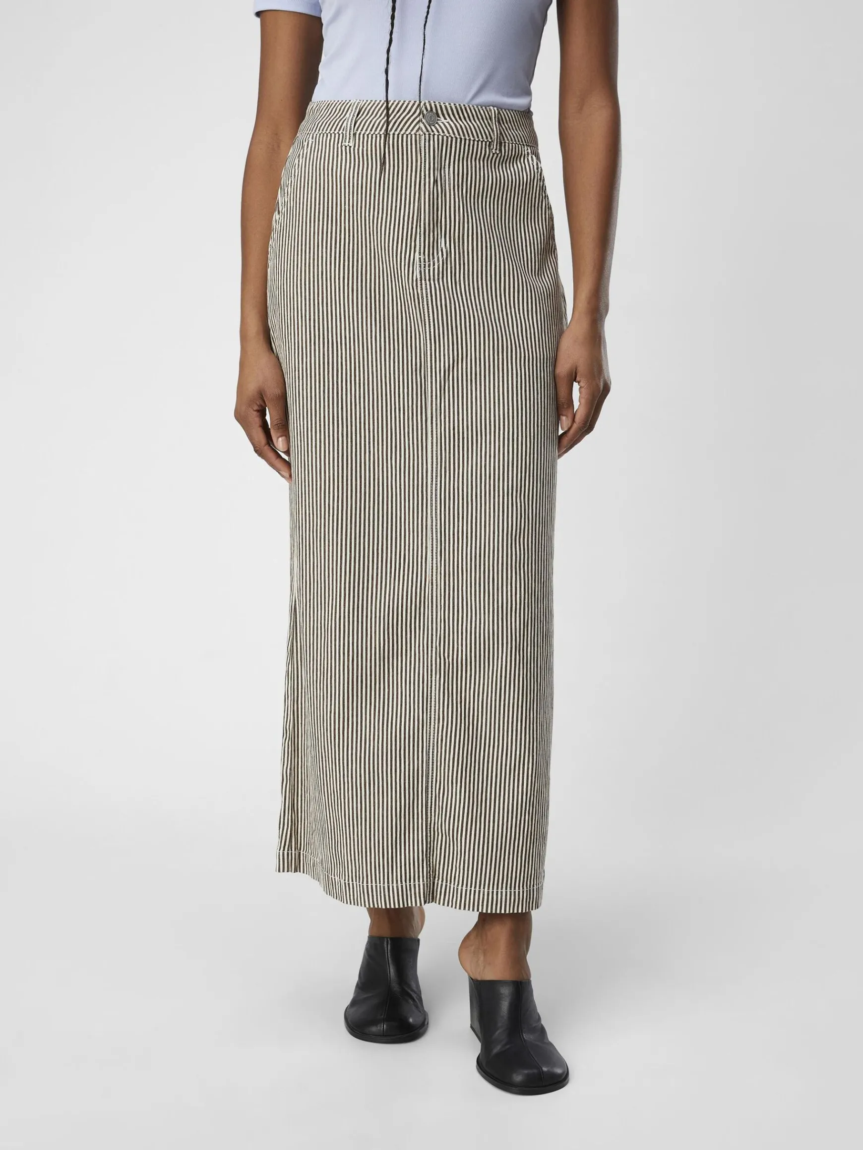 OBJECT Kjolar*TWILL MAXIKJOL Sandshell