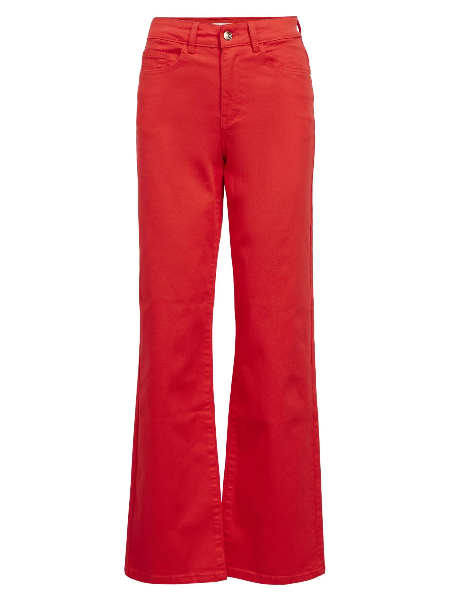 OBJECT Jeans|Byxor*TWILL VIDA JEANS Flame Scarlet