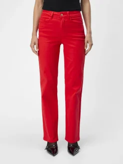 OBJECT Jeans|Byxor*TWILL VIDA JEANS Flame Scarlet