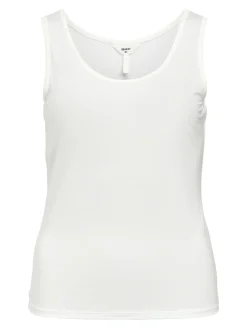 OBJECT Basic|Toppar*U-RINGAD LINNE White
