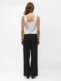 OBJECT Basic|Toppar*U-RINGAD LINNE White