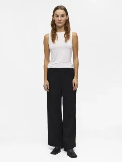OBJECT Basic|Toppar*U-RINGAD LINNE White