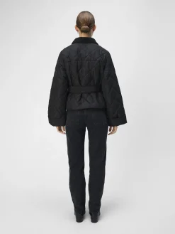 OBJECT Ytterkläder*VADDERAD QUILTAD JACKA Black