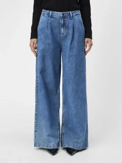 OBJECT Jeans|Byxor*VECKAD JEANS Medium Blue Denim