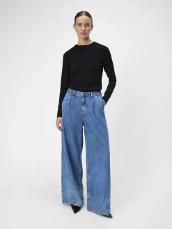 OBJECT Jeans|Byxor*VECKAD JEANS Medium Blue Denim
