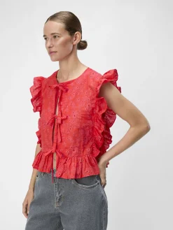 OBJECT Toppar*VOLANGPRYDD TOPP Flame Scarlet