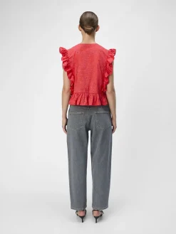 OBJECT Toppar*VOLANGPRYDD TOPP Flame Scarlet