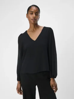OBJECT Toppar*V-RINGNING BLUS Black