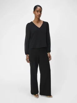 OBJECT Toppar*V-RINGNING BLUS Black