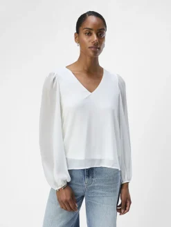 OBJECT Toppar*V-RINGNING BLUS Cloud Dancer