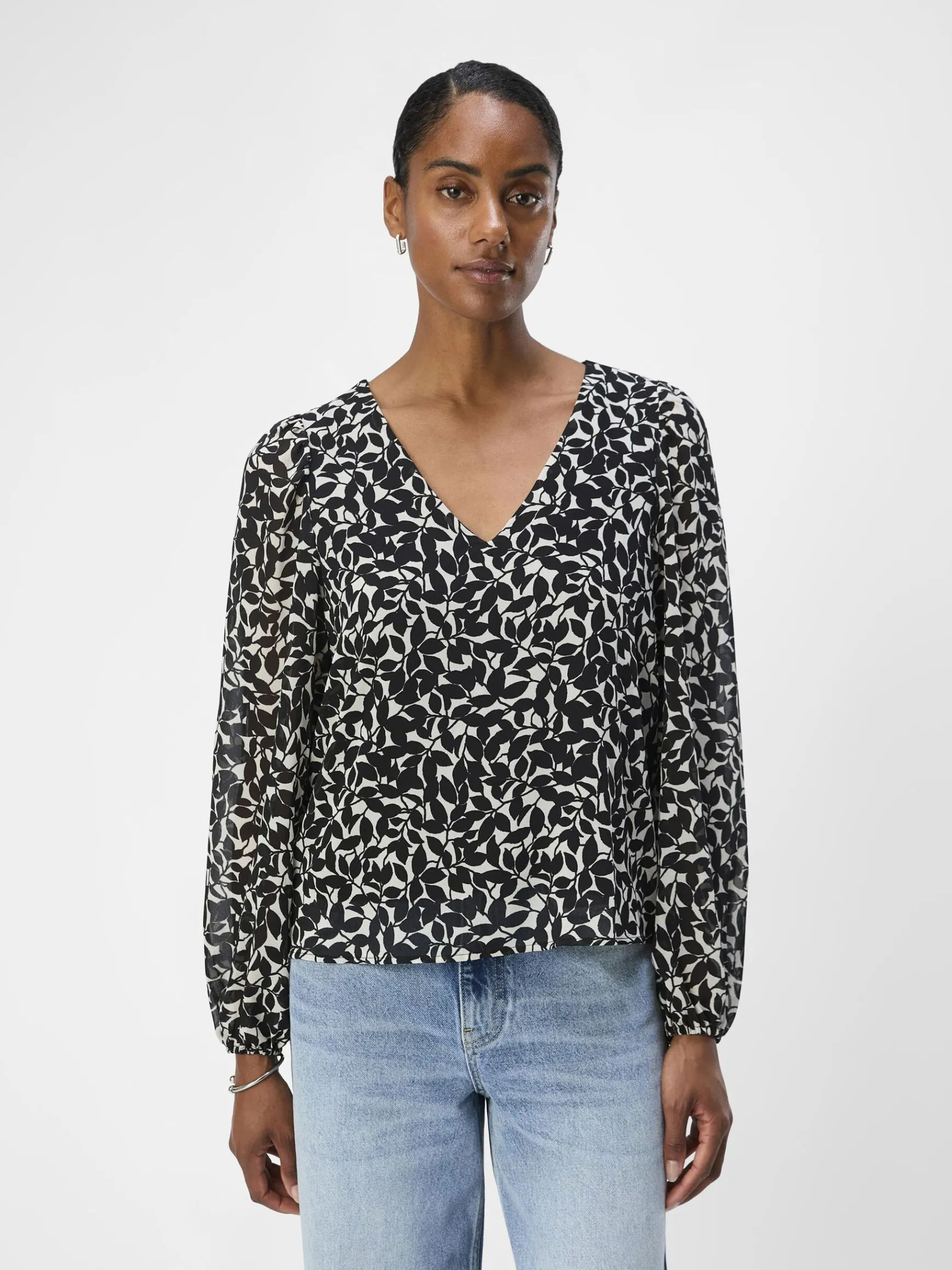OBJECT Toppar*V-RINGNING BLUS Sandshell