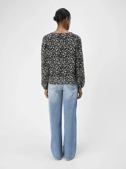 OBJECT Toppar*V-RINGNING BLUS Sandshell