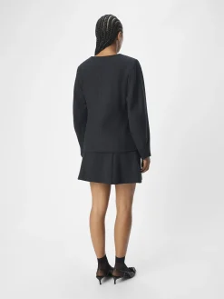 OBJECT Kavajer*V-RINGNING KAVAJ Dark Grey Melange