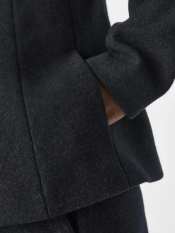 OBJECT Kavajer*V-RINGNING KAVAJ Dark Grey Melange